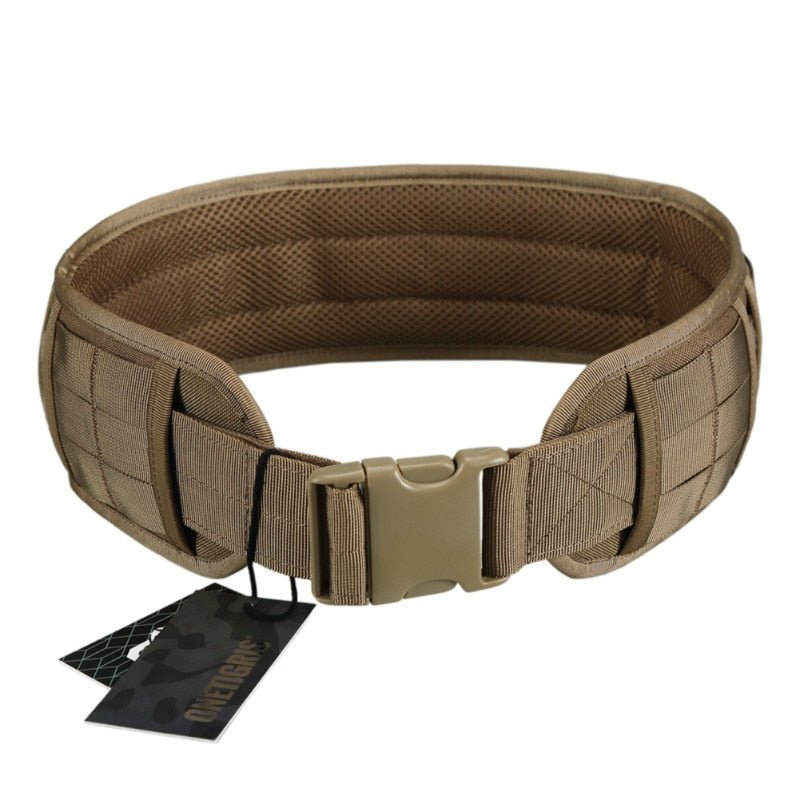 OneTigris TG-YFD02 Tactical Molle Padded Belt - CHK-SHIELD | Outdoor Army - Tactical Gear Shop