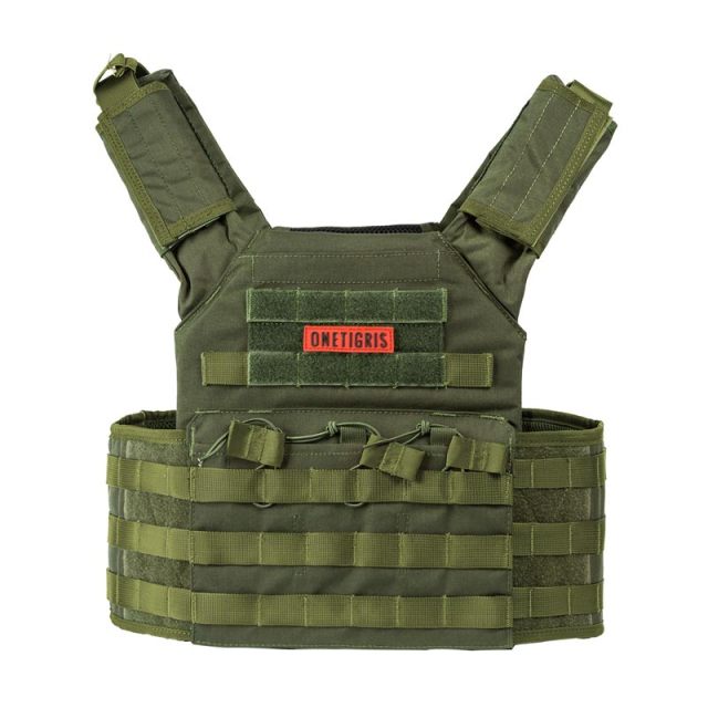OneTigris TG-ZSB06 Tactical Molle Plate Carrier - CHK-SHIELD | Outdoor Army - Tactical Gear Shop