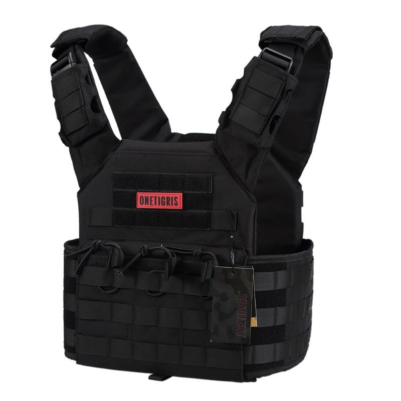 OneTigris TG-ZSB06 Tactical Molle Plate Carrier - CHK-SHIELD | Outdoor Army - Tactical Gear Shop