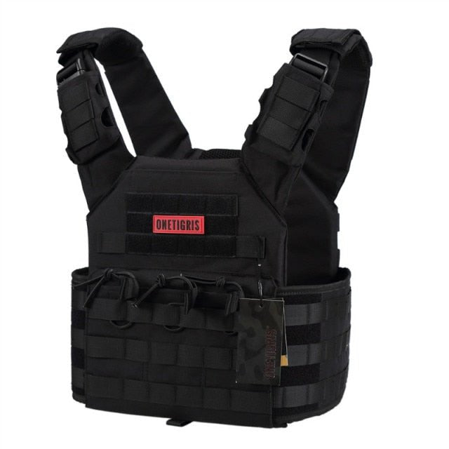 OneTigris TG-ZSB06 Tactical Molle Plate Carrier - CHK-SHIELD | Outdoor Army - Tactical Gear Shop