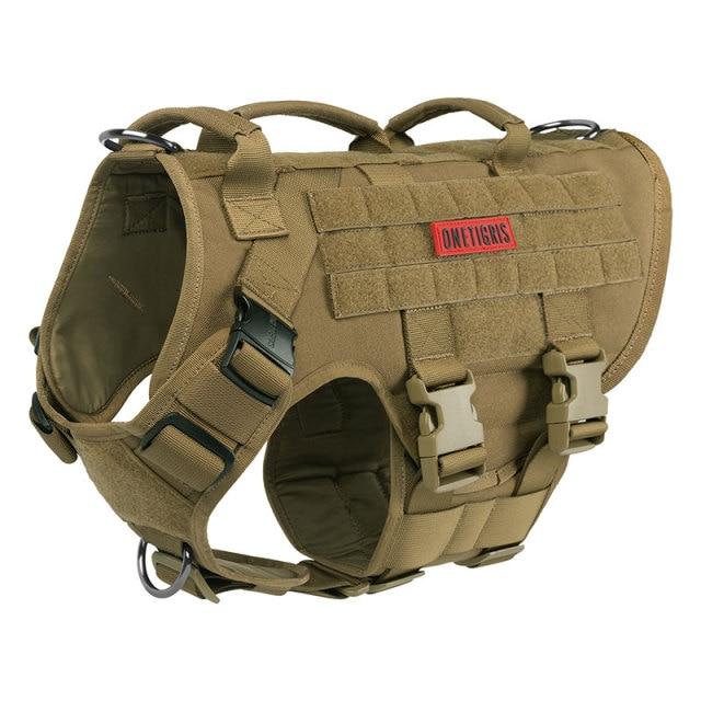 OneTigris X DESTROYER K9 Harness - CHK-SHIELD | Outdoor Army - Tactical Gear Shop