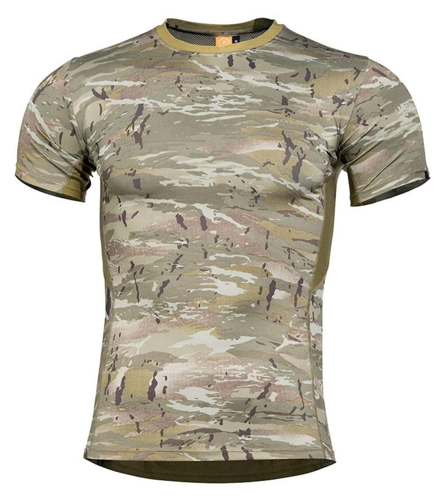 Pentagon T-Shirt Apollo TAC-FRESH CHK-SHIELD | Outdoor Army - Tactical Gear Shop.