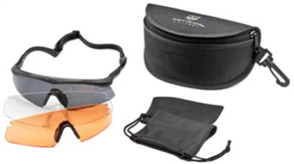 Revision Eyewear Sawfly Deluxe Kit Black CHK-SHIELD | Outdoor Army - Tactical Gear Shop.