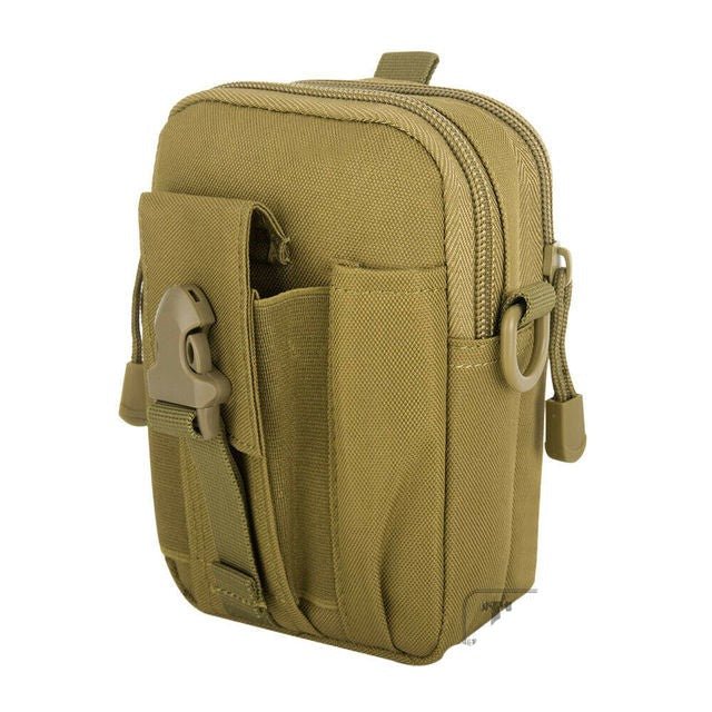 Tac-Junction PU-TLP91 Tactical Molle EDC Pouch - CHK-SHIELD | Outdoor Army - Tactical Gear Shop