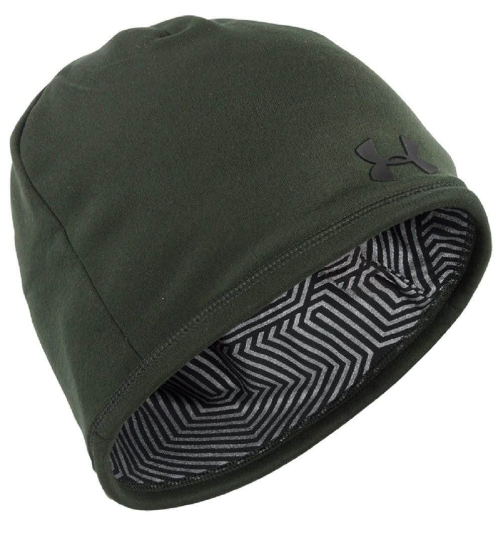 gold gear under armour Under Armour UA Storm ColdGear Infrared Elements 2.0 Beanie, Artillery Green, OSFA