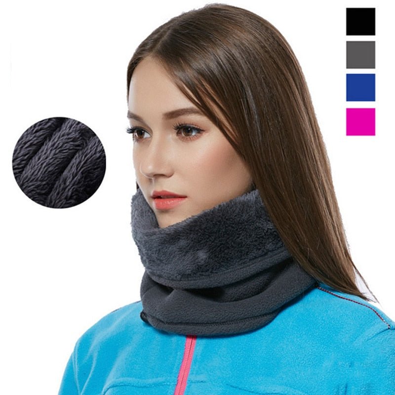 VEQSKING 15163 Women Fleece Balaclava Neck Warmer - CHK-SHIELD | Outdoor Army - Tactical Gear Shop