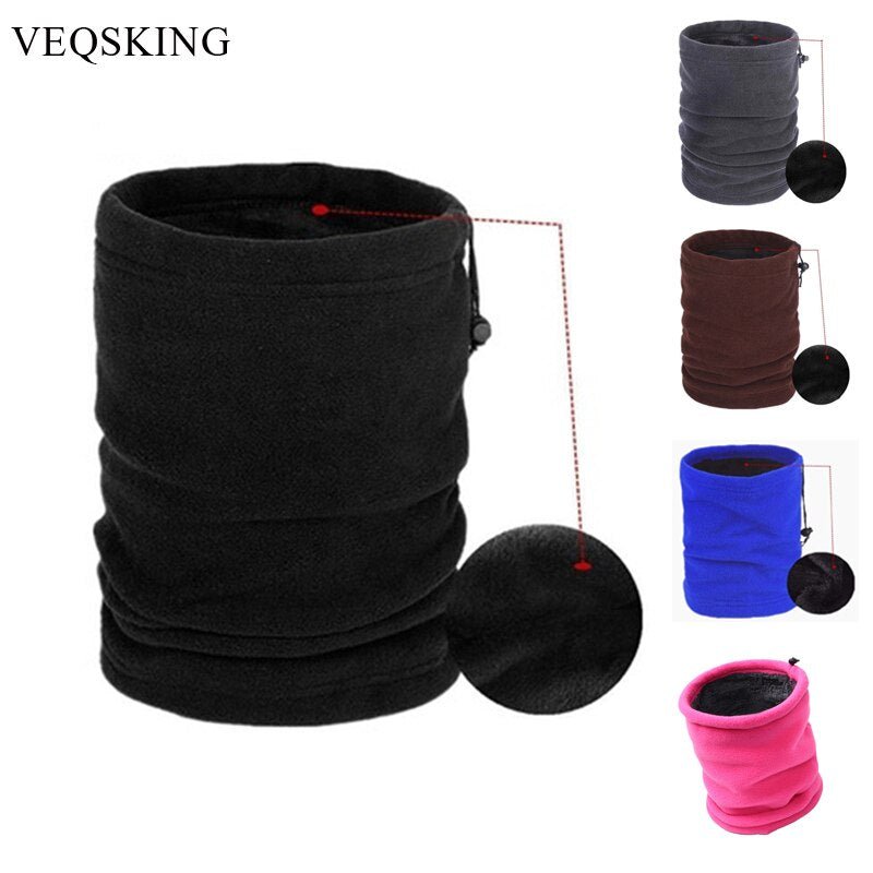 VEQSKING 15163 Women Fleece Balaclava Neck Warmer - CHK-SHIELD | Outdoor Army - Tactical Gear Shop