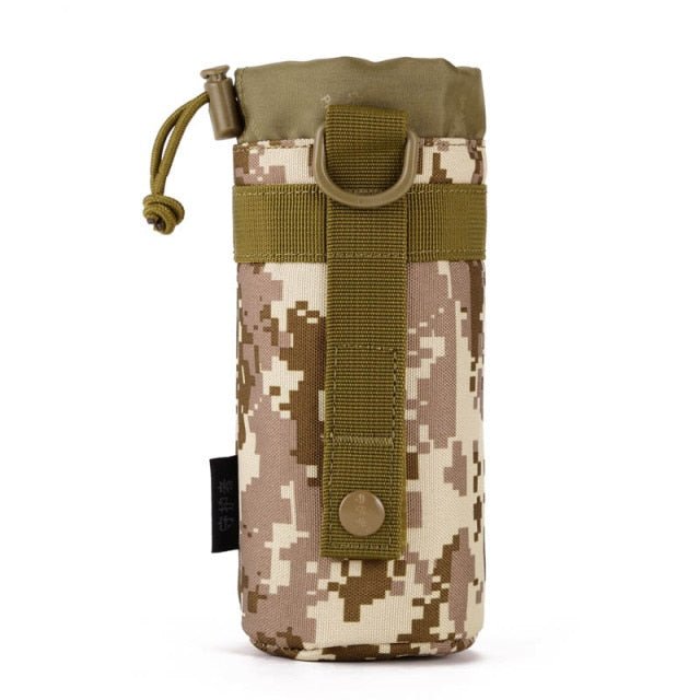 VEQSKING 22063 Tactical MOLLE Water Bottle - 550ml - CHK-SHIELD | Outdoor Army - Tactical Gear Shop
