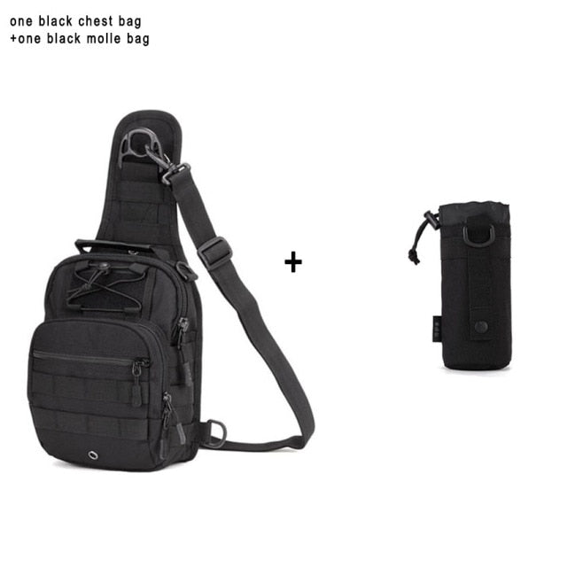 VEQSKING 22069 Tactical Crossbody Backpack - CHK-SHIELD | Outdoor Army - Tactical Gear Shop