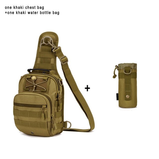 VEQSKING 22069 Tactical Crossbody Backpack - CHK-SHIELD | Outdoor Army - Tactical Gear Shop