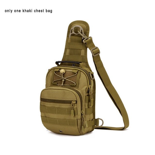 VEQSKING 22069 Tactical Crossbody Backpack - CHK-SHIELD | Outdoor Army - Tactical Gear Shop