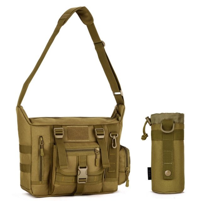 VEQSKING 22090 Tactical Messenger Bag M - CHK-SHIELD | Outdoor Army - Tactical Gear Shop