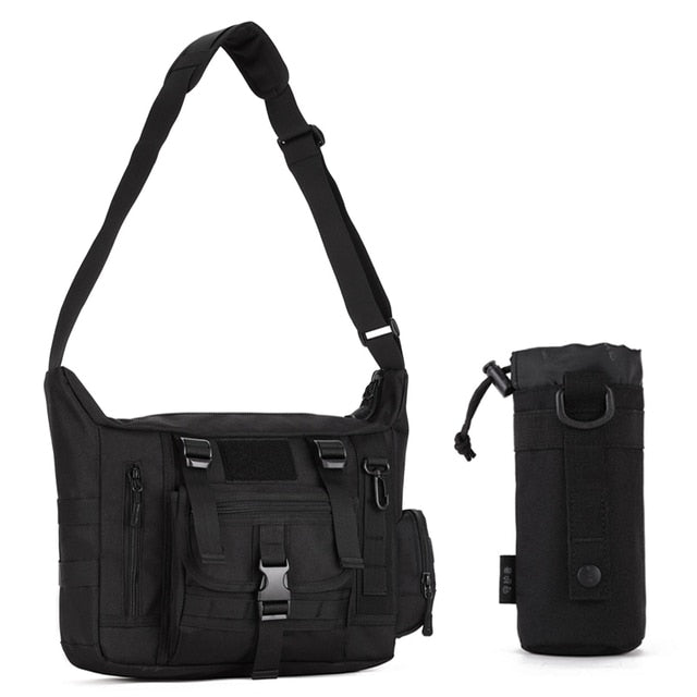 VEQSKING 22090 Tactical Messenger Bag M - CHK-SHIELD | Outdoor Army - Tactical Gear Shop