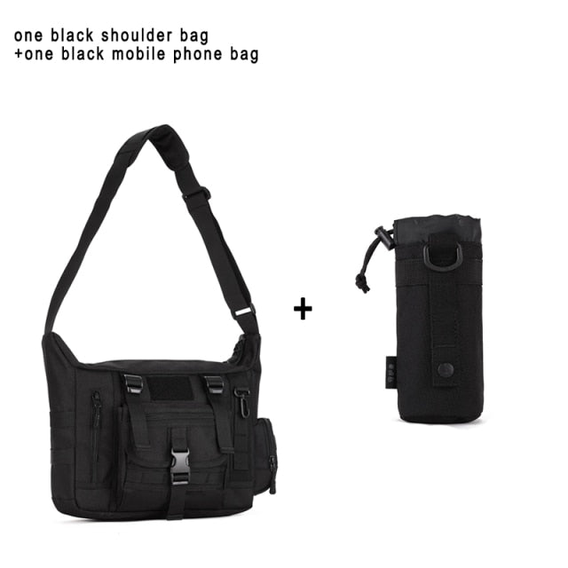 VEQSKING 22090 Tactical Messenger Bag M Set - CHK-SHIELD | Outdoor Army - Tactical Gear Shop