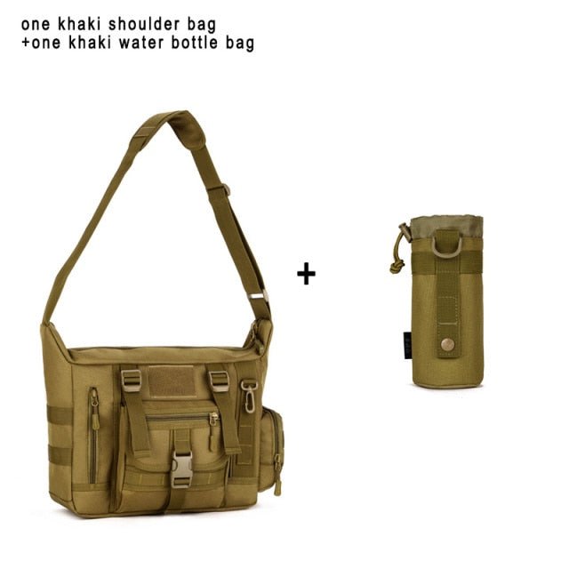 VEQSKING 22090 Tactical Messenger Bag M Set - CHK-SHIELD | Outdoor Army - Tactical Gear Shop
