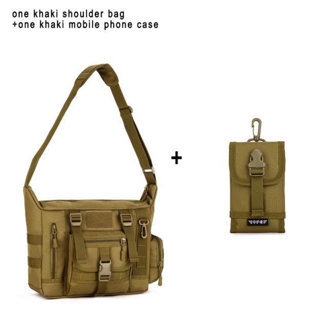 VEQSKING 22090 Tactical Messenger Bag M Set - CHK-SHIELD | Outdoor Army - Tactical Gear Shop