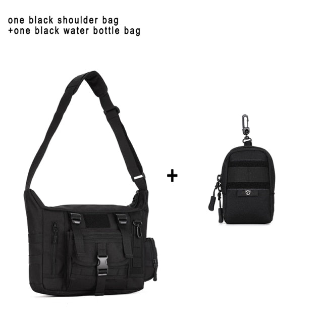 VEQSKING 22090 Tactical Messenger Bag M Set - CHK-SHIELD | Outdoor Army - Tactical Gear Shop