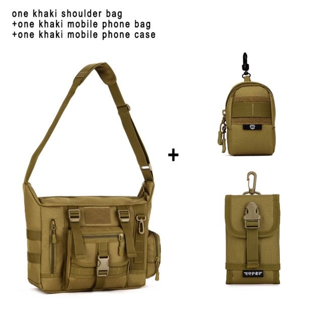 VEQSKING 22090 Tactical Messenger Bag M Set - CHK-SHIELD | Outdoor Army - Tactical Gear Shop