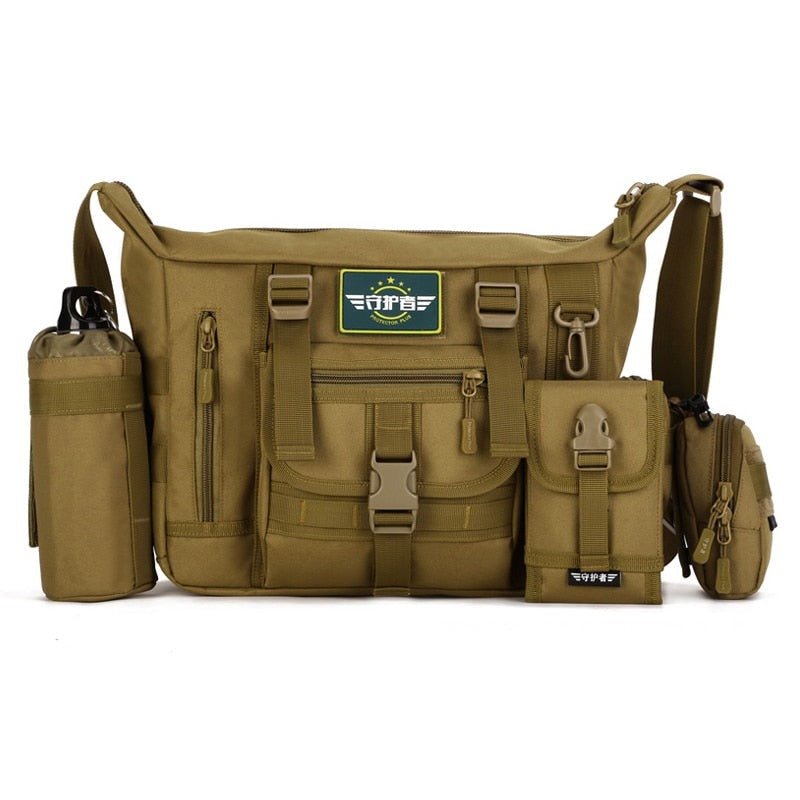 VEQSKING 22090 Tactical Messenger Bag M Set - CHK-SHIELD | Outdoor Army - Tactical Gear Shop