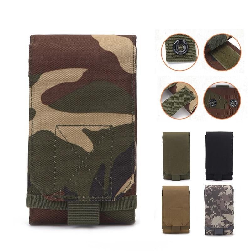 VEQSKING 23092 Tactical Camouflage Molle Pouch - CHK-SHIELD | Outdoor Army - Tactical Gear Shop