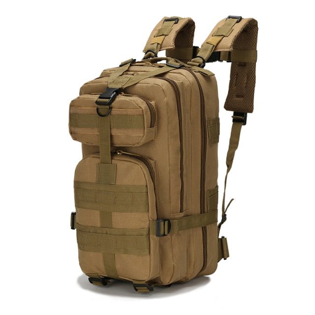 VEQSKING 81011 Outdoor Tactical Backpack 25-30L - CHK-SHIELD | Outdoor Army - Tactical Gear Shop