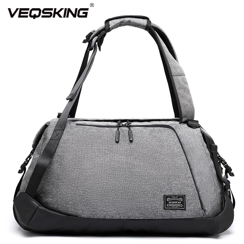 VEQSKING 81351 Large Capacity Gym Bag - CHK-SHIELD | Outdoor Army - Tactical Gear Shop