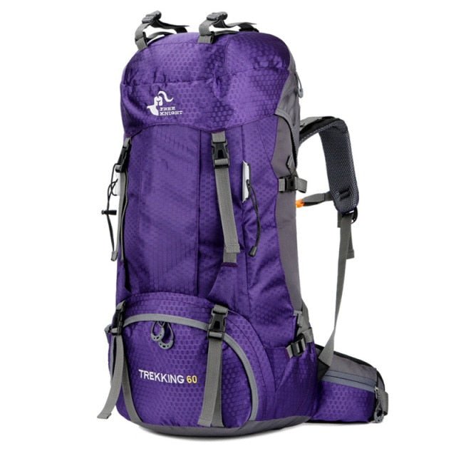 VEQSKING 81426 Waterproof Climbing Backpack - 60L - CHK-SHIELD | Outdoor Army - Tactical Gear Shop