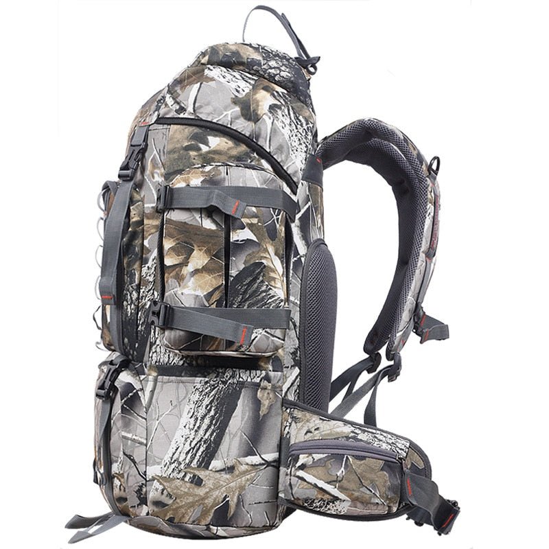 VEQSKING 81580 Large Capacity Tactical Backpack Birch - CHK-SHIELD | Outdoor Army - Tactical Gear Shop