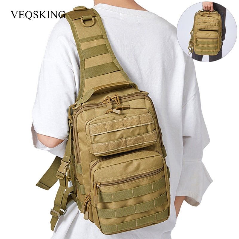 VEQSKING 84030 Tactical Sling Bag - CHK-SHIELD | Outdoor Army - Tactical Gear Shop