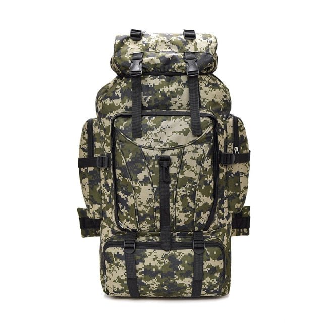 VEQSKING 86026 Tactical Backpack - 70L - CHK-SHIELD | Outdoor Army - Tactical Gear Shop