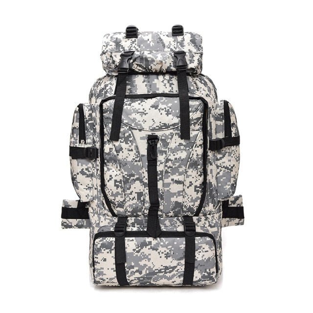 VEQSKING 86026 Tactical Backpack - 70L - CHK-SHIELD | Outdoor Army - Tactical Gear Shop