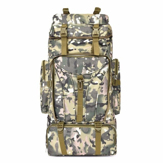 VEQSKING 86026 Tactical Backpack - 70L - CHK-SHIELD | Outdoor Army - Tactical Gear Shop