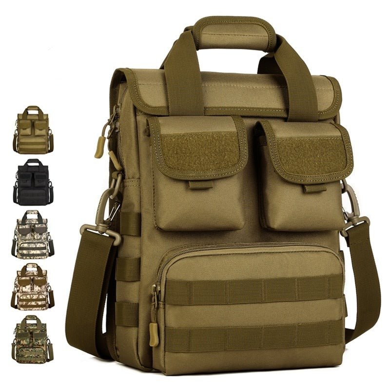 VEQSKING 86203 Tactical Messenger Bag L - CHK-SHIELD | Outdoor Army - Tactical Gear Shop