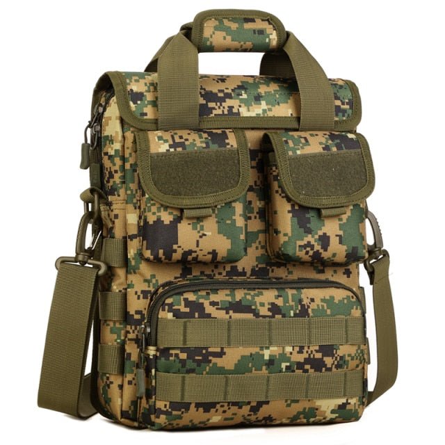 VEQSKING 86203 Tactical Messenger Bag L - CHK-SHIELD | Outdoor Army - Tactical Gear Shop