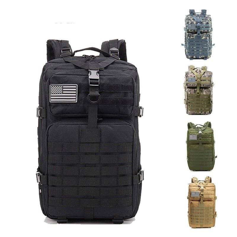 VEQSKING 87005 Tactical Hiking Backpack - CHK-SHIELD | Outdoor Army - Tactical Gear Shop