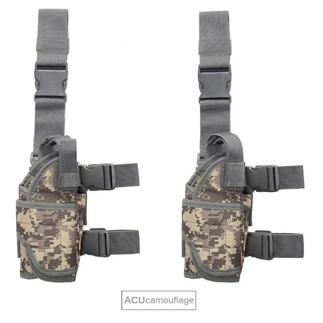 VEQSKING 87091 Tactical Drop Leg Holster - CHK-SHIELD | Outdoor Army - Tactical Gear Shop