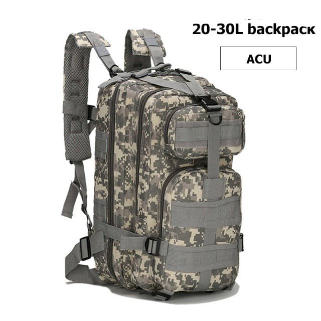 VEQSKING VK11 Tactical Backpack 20-30L - CHK-SHIELD | Outdoor Army - Tactical Gear Shop