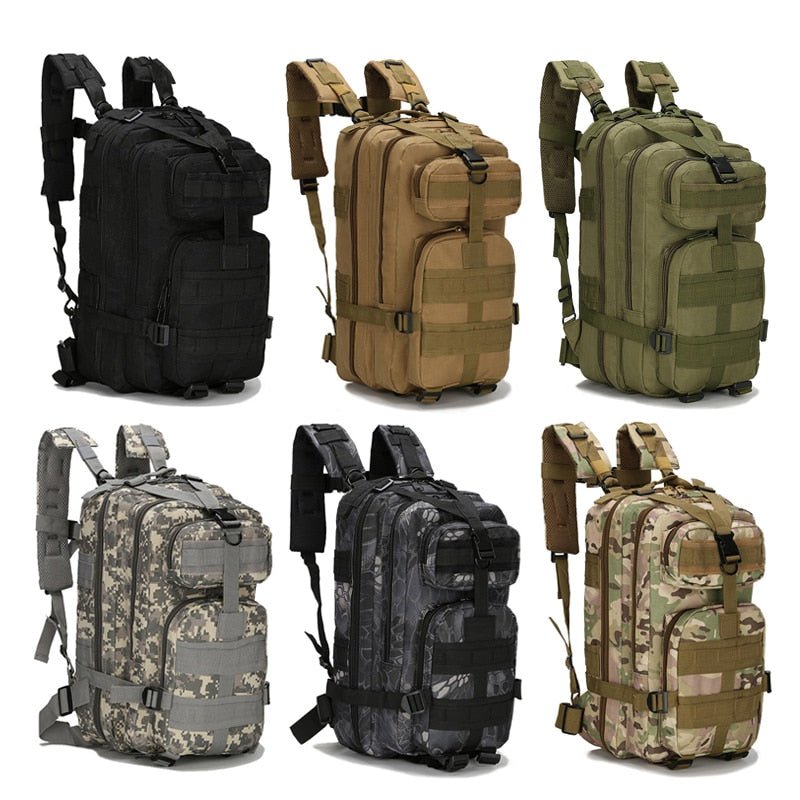 VEQSKING VK11 Tactical Backpack 20-30L - CHK-SHIELD | Outdoor Army - Tactical Gear Shop