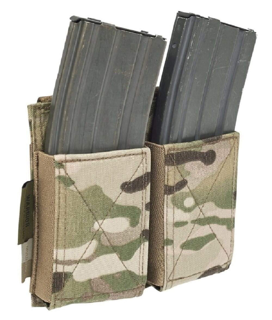 Warrior Assault Systems Double Elastic Mag Pouch 5.56 mm CHK-SHIELD | Outdoor Army - Tactical Gear Shop.