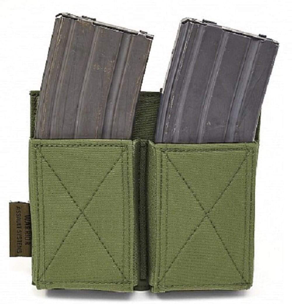 Warrior Assault Systems Double Elastic Mag Pouch 5.56 mm CHK-SHIELD | Outdoor Army - Tactical Gear Shop.