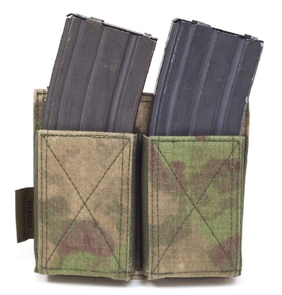 Warrior Assault Systems Double Elastic Mag Pouch 5.56 mm CHK-SHIELD | Outdoor Army - Tactical Gear Shop.