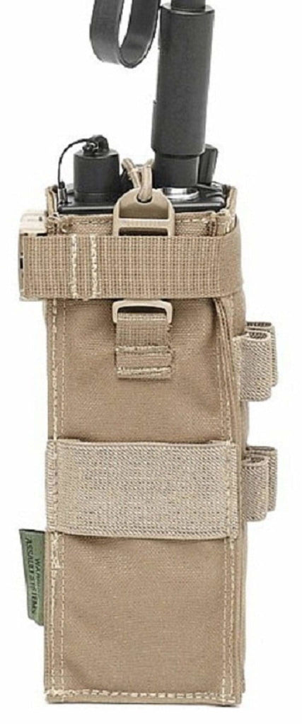 Warrior Assault Systems MBITR Radio GEN2 Pouch CHK-SHIELD | Outdoor Army - Tactical Gear Shop.