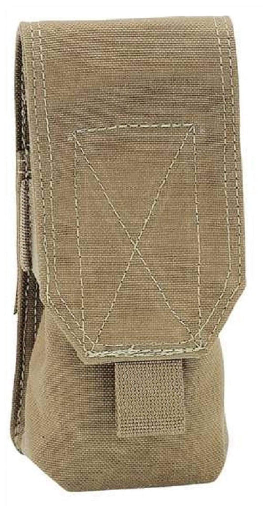 Warrior Assault Systems Single Mag Pouch with Flap M4 CHK-SHIELD | Outdoor Army - Tactical Gear Shop.