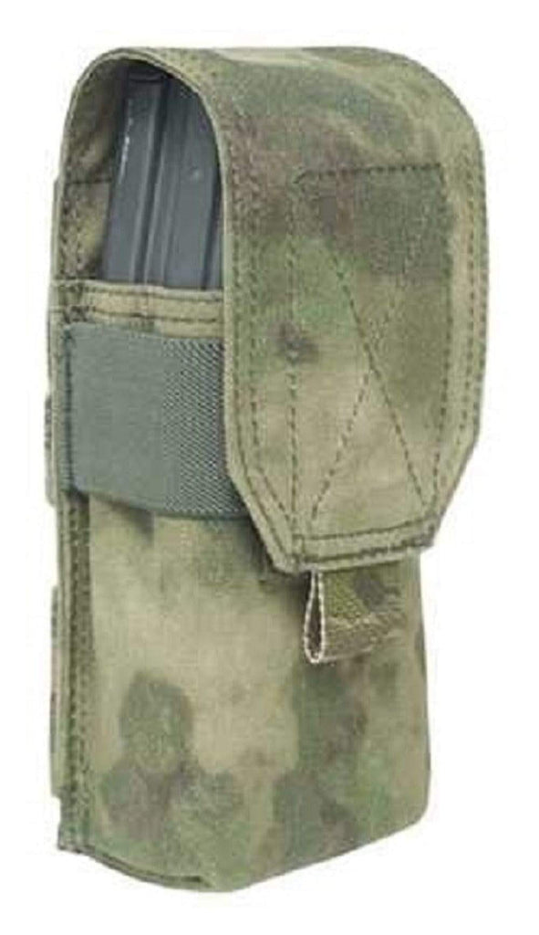 Warrior Assault Systems Single Mag Pouch with Flap M4 CHK-SHIELD | Outdoor Army - Tactical Gear Shop.