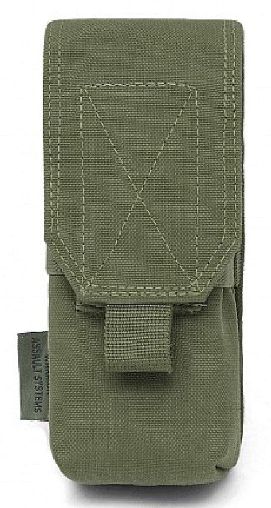 Warrior Assault Systems Single Mag Pouch with Flap M4 CHK-SHIELD | Outdoor Army - Tactical Gear Shop.
