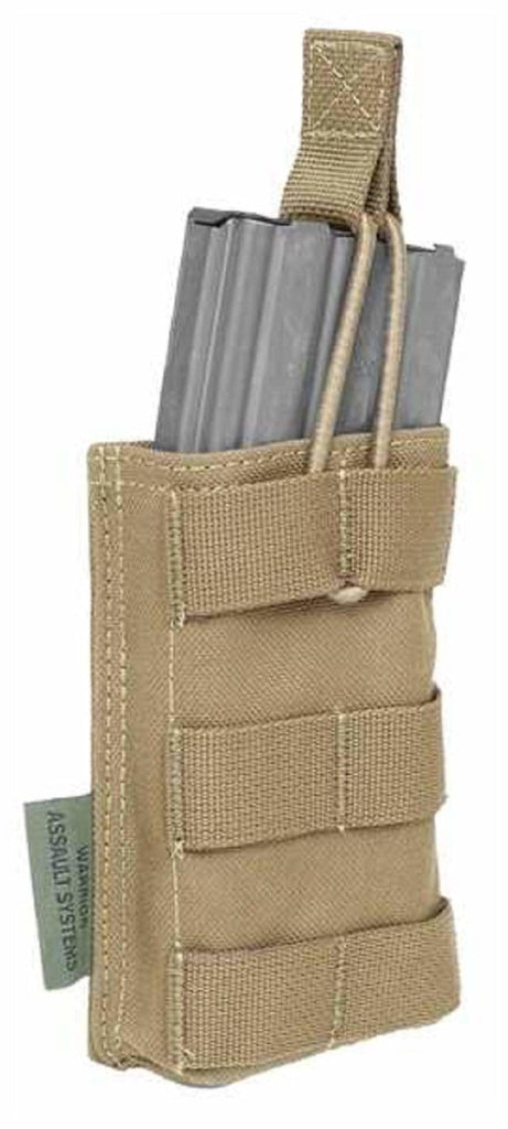 Warrior Assault Systems Single Mag Pouch with Snap 5.56 mm CHK-SHIELD | Outdoor Army - Tactical Gear Shop.