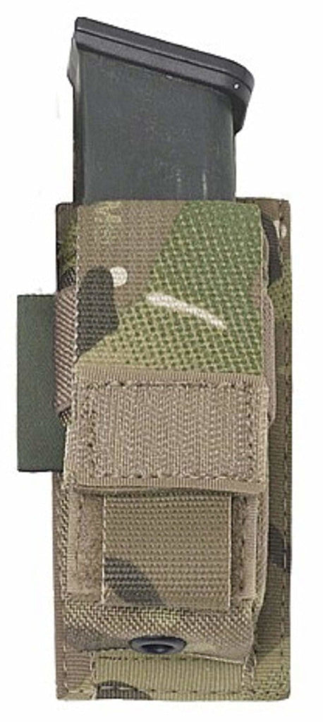 Warrior Assault Systems Single Pistol Mag Pouch 9 mm CHK-SHIELD | Outdoor Army - Tactical Gear Shop.