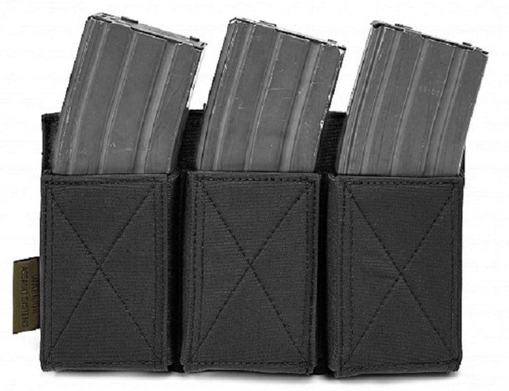 Warrior Assault Systems Triple Elastic Mag Pouch 5.56 mm CHK-SHIELD | Outdoor Army - Tactical Gear Shop.