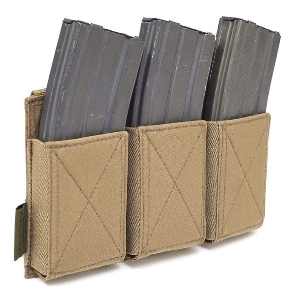 Warrior Assault Systems Triple Elastic Mag Pouch 5.56 mm CHK-SHIELD | Outdoor Army - Tactical Gear Shop.