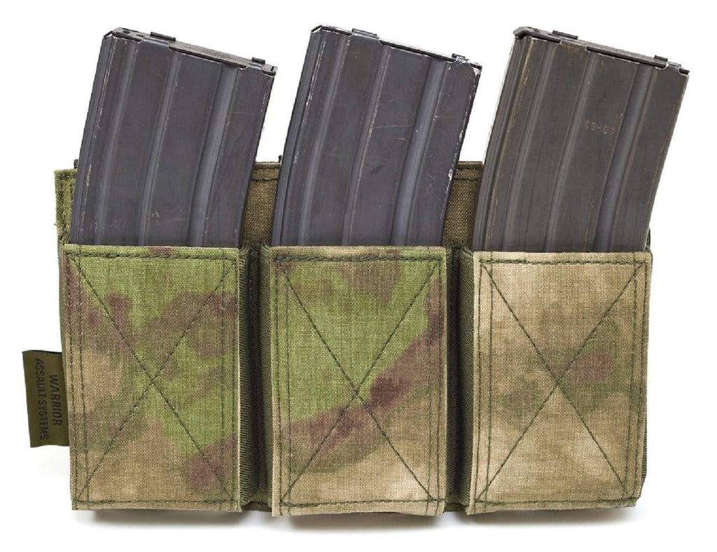 Warrior Assault Systems Triple Elastic Mag Pouch 5.56 mm CHK-SHIELD | Outdoor Army - Tactical Gear Shop.